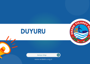 Erdek Ticaret Odası'dan Duyurulur