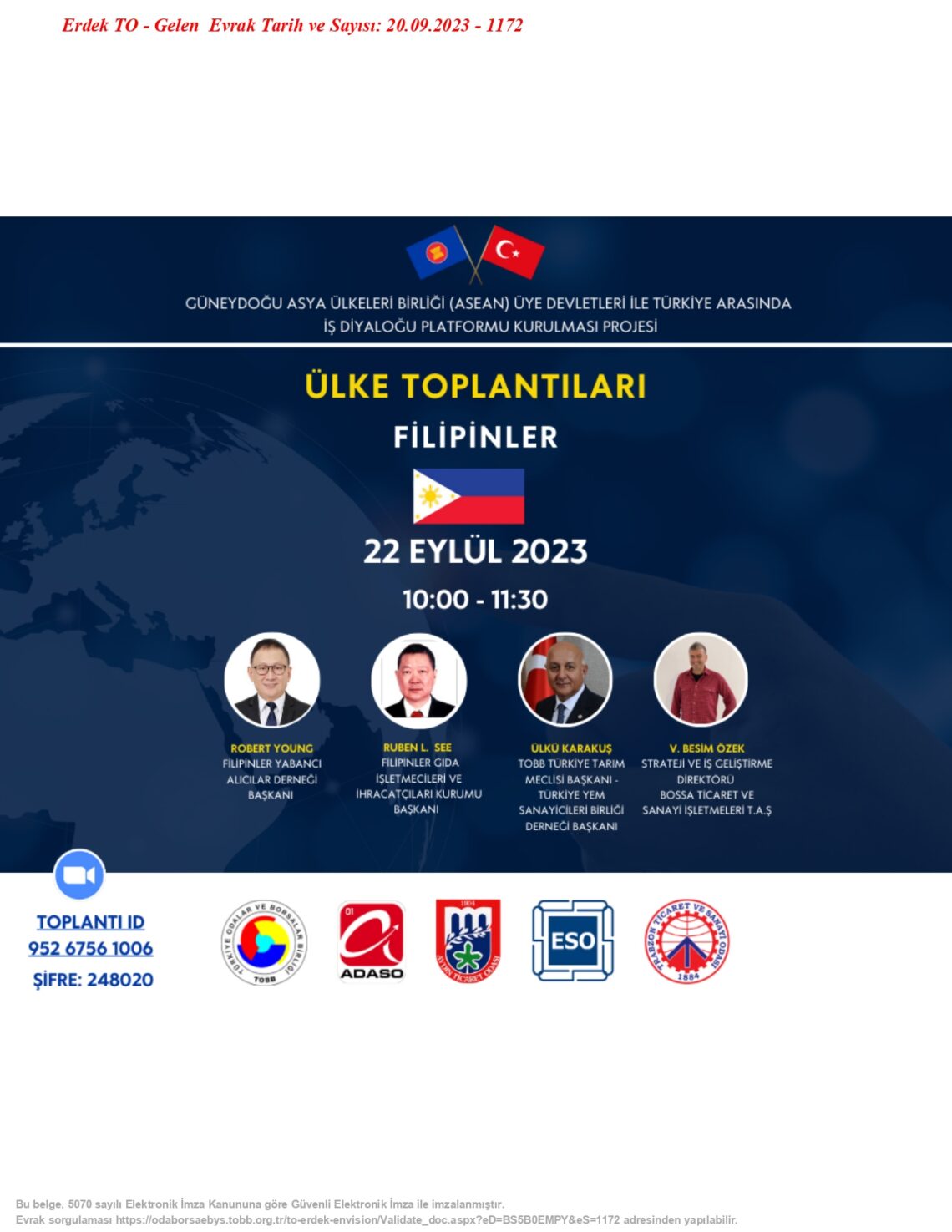 ASEAN_Ülke Toplantıları: Filipinler
