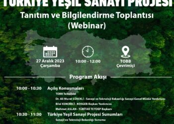 Türkiye Yeşil Sanayi Projesi Bilgilendirme Webinarı