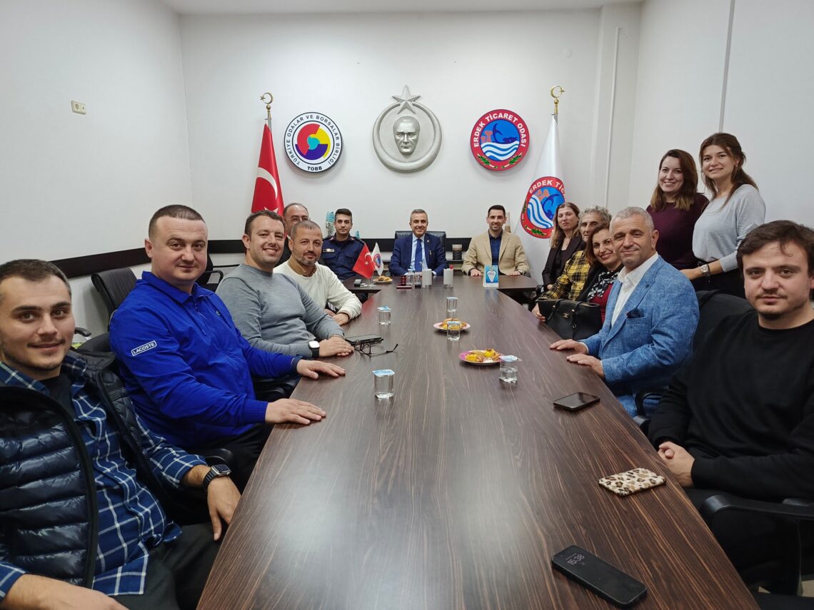 Erdek İlçe Kaymakamımız Abdullah Atakan ATASOY’dan Odamıza Ziyaret