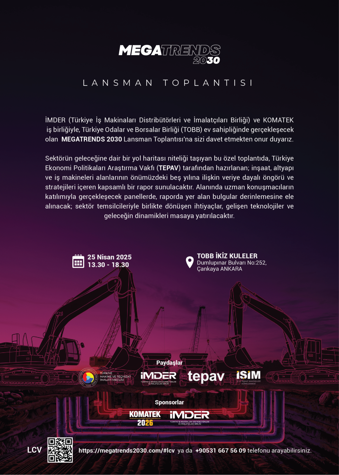 MegaTrends 2030 Lansman Toplantısı