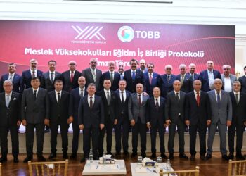 Mesleki eğitimi güçlendirmek için TOBB ve YÖK’ten işbirliği