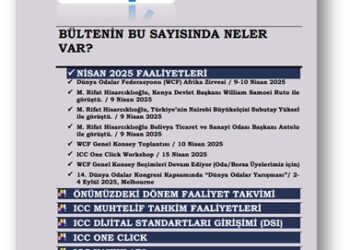 ICC TÜRKİYE NİSAN 2025 AYLIK BÜLTENİ / Sayı: 24