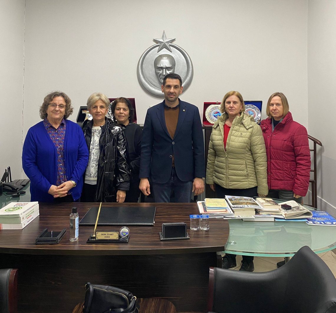 Erdek Balkan Göçmenleri Kültür ve Dayanışma Derneği Odamızı Ziyarette Bulundular