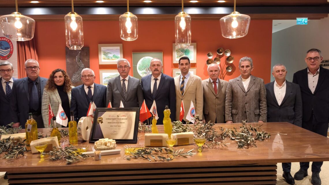 Erdek Ticaret Odası tarafından tescil ettirilen “coğrafi işaretli” Erdek Kapıdağ Zeytinyağı’nın Tanıtım ve Bilgilendirme Toplantısı Düzenlendi.