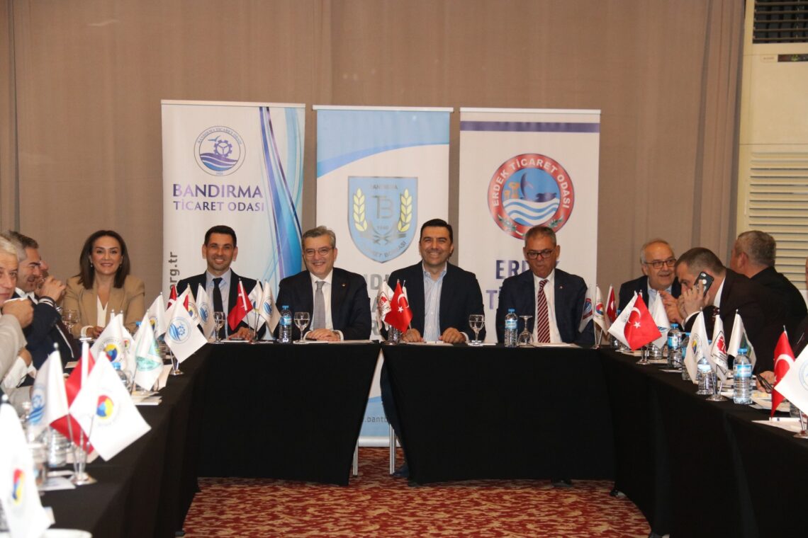 Balıkesir ili Odalar ve Borsalar İstişare Toplantısı, Erdek Ticaret Odası, Bandırma Ticaret Borsası ve Bandırma Ticaret Odalarının Müşterek Ev Sahipliğinde Gerçekleştirildi