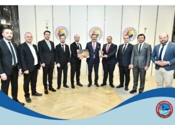 Türkiye Odalar ve Borsalar Birliği (TOBB) Başkanı M. Rifat Hisarcıklıoğlu’nu Makamında Ziyaret