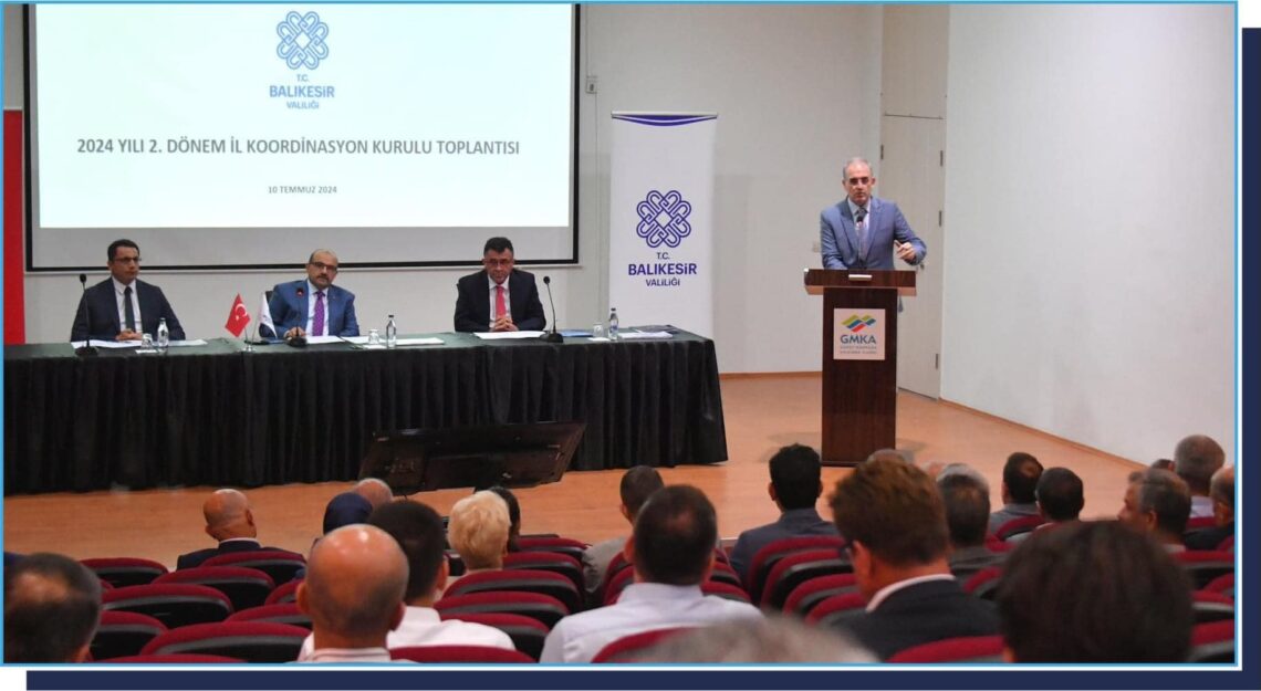 ODAMIZ YÖNETİM KURULU BAŞKANI HÜSEYİN UZ, BALIKESİR İL KOORDİNASYON TOPLANTISINA KATILDI
