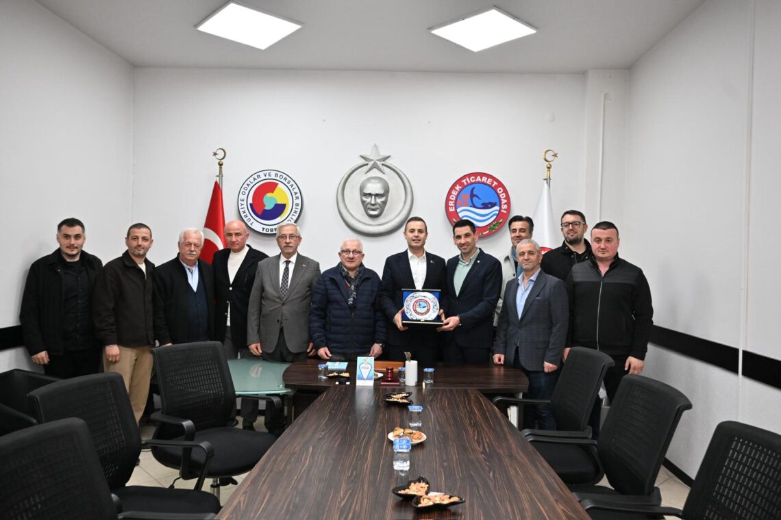 Balıkesir Büyükşehir Belediye Başkanı Sn.Ahmet AKIN Ve Ekibi, Odamızı Ziyaret Ettiler.