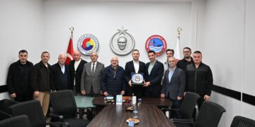 Balıkesir Büyükşehir Belediye Başkanı Sn.Ahmet AKIN Ve Ekibi, Odamızı Ziyaret Ettiler.