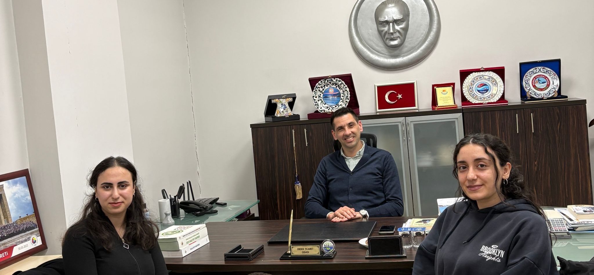 Bandırma Onyedi Eylül Üniversitesi Denizcilik Kariyer Topluluğu Odamızı Ziyarette Bulundu.