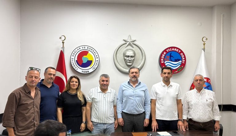 HOLLANDA MÜSİAD DERNEĞİNDEN ODAMIZA ZİYARET