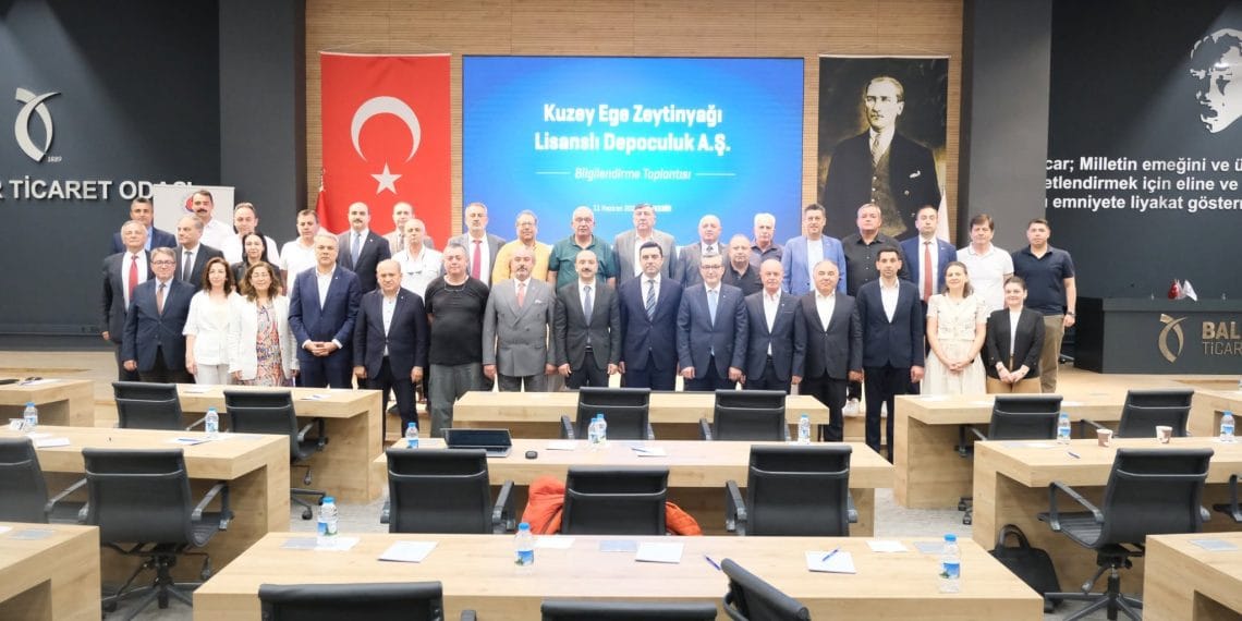 Kuzey Ege Zeytinyağı Lisanslı Depoculuk A.Ş. Bilgilendirme Toplantısı Gerçekleştirildi