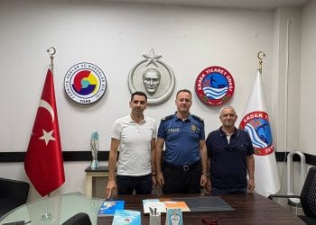 Erdek İlçe Emniyet Müdürü Faruk Bağcı Odamızı Ziyaret Etti.