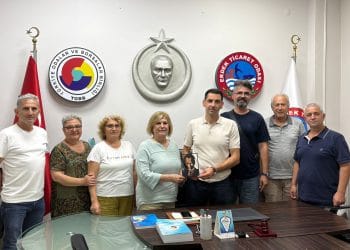 Erdek Atatürk Düşünce Derneği’nden Odamıza Ziyaret