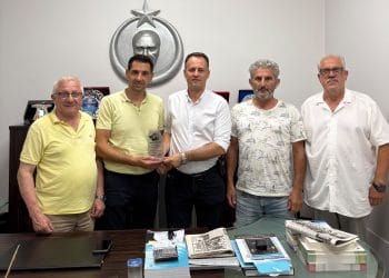 Erdek Ticaret Odasına Teşekkür Plaketi