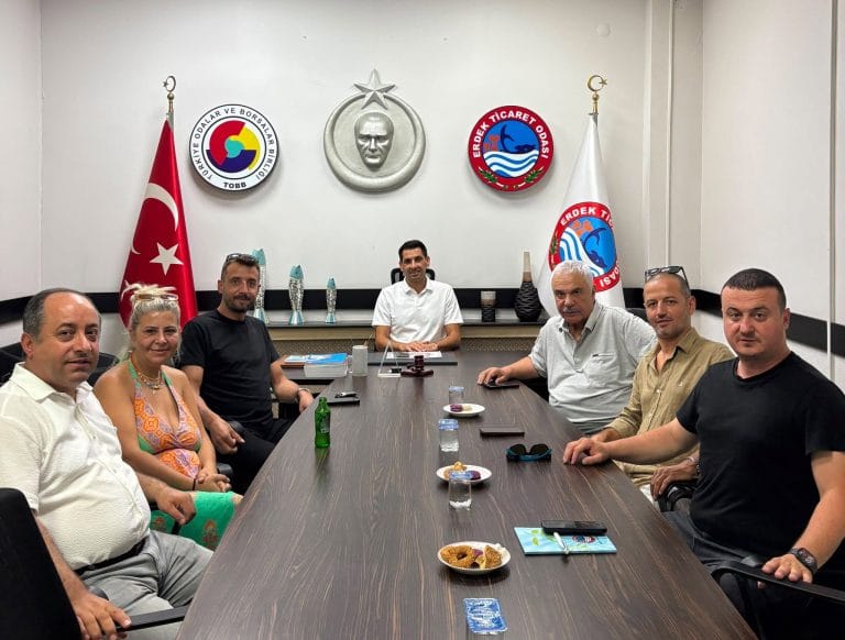  Erdek Ticaret Odasına Anlamlı Ziyaret